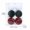G, variant on Mecorevxz 6 Pcs Velvet Christmas Balls Flocked Christmas Tree Ornaments Plastic Balls Xmas Decorative Hanging Ornaments Christmas Tree Decoration 2.36”（G）