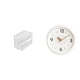 thumbnail image 1 of caso de tejido,Caja de almacenamiento de papel higiénico para montaje en pared,Reloj de pared,Reloj de pared decorativo,moderno y elegante,Reloj de pared redondo silencioso,sin tictac,ideal, 1 of 8