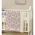 thumbnail image 3 of CREVENT Baby Girls Blanket for Crib Stroller Cot Cradle Car, Supper Soft and Pretty - Lavender Grapes 30x40 Inches, 3 of 6