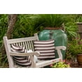 thumbnail image 4 of 16" x 16" Simply Daisy Stripes Indoor/Outdoor Pillow, Red Qty 1, 4 of 6