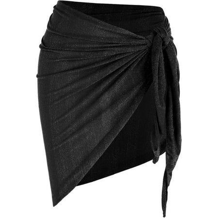 Women s Sarong Coverups Beach Wrap Sheer Bikini Wraps Chiffon Cover Ups for Swimwear