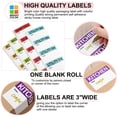 thumbnail image 3 of 750 Pieces 2 x 3 Inch Extra Large Home Moving Packing Labels Stickers Color Coded Home Moving Box Labels Packing Box Fragile Stickers for Moving Supplies Packing Stickers, 25 Models, 3 of 7