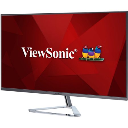 ViewSonic VX3276-2K-MHD 32 Inch Frameless Widescreen IPS 1440p Monitor with HDMI DisplayPort and Mini (Best Monitor For Apple Mini)