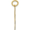 thumbnail image 2 of 10K Yellow Gold Large Fancy Script Letter F Initial Charm - Jbsp, 2 of 5