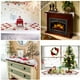 thumbnail image 5 of JM Caminos de mesa bordados de Navidad Poinsettia Holly Leaf Manteles para decoraciones navideñas 15 x 69 pulgadas JM, 5 of 5