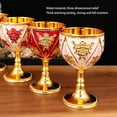 thumbnail image 3 of Copla De Copa De Vinos De aleación De Metal, Estilo Europeo, Gama Alta, Patrón De Metal Vintage, Con Material De aleación De Zinc, Por , Barra De Barras, 3 of 7