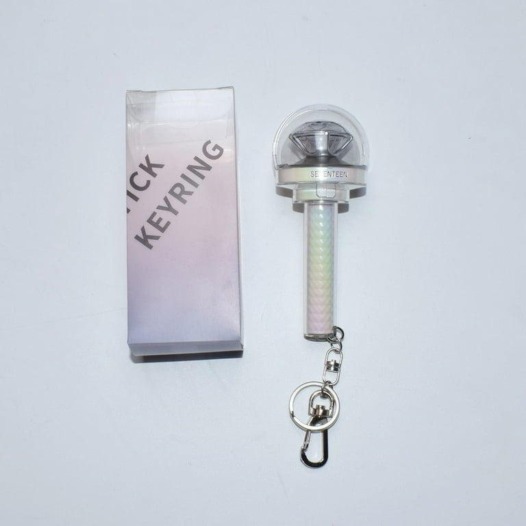 SEVENTEEN ペンライト ミニキーリング carat棒 ミニペンラ Kpop Idol Seventeen Mini Lightstick Key Ring Glow Stick