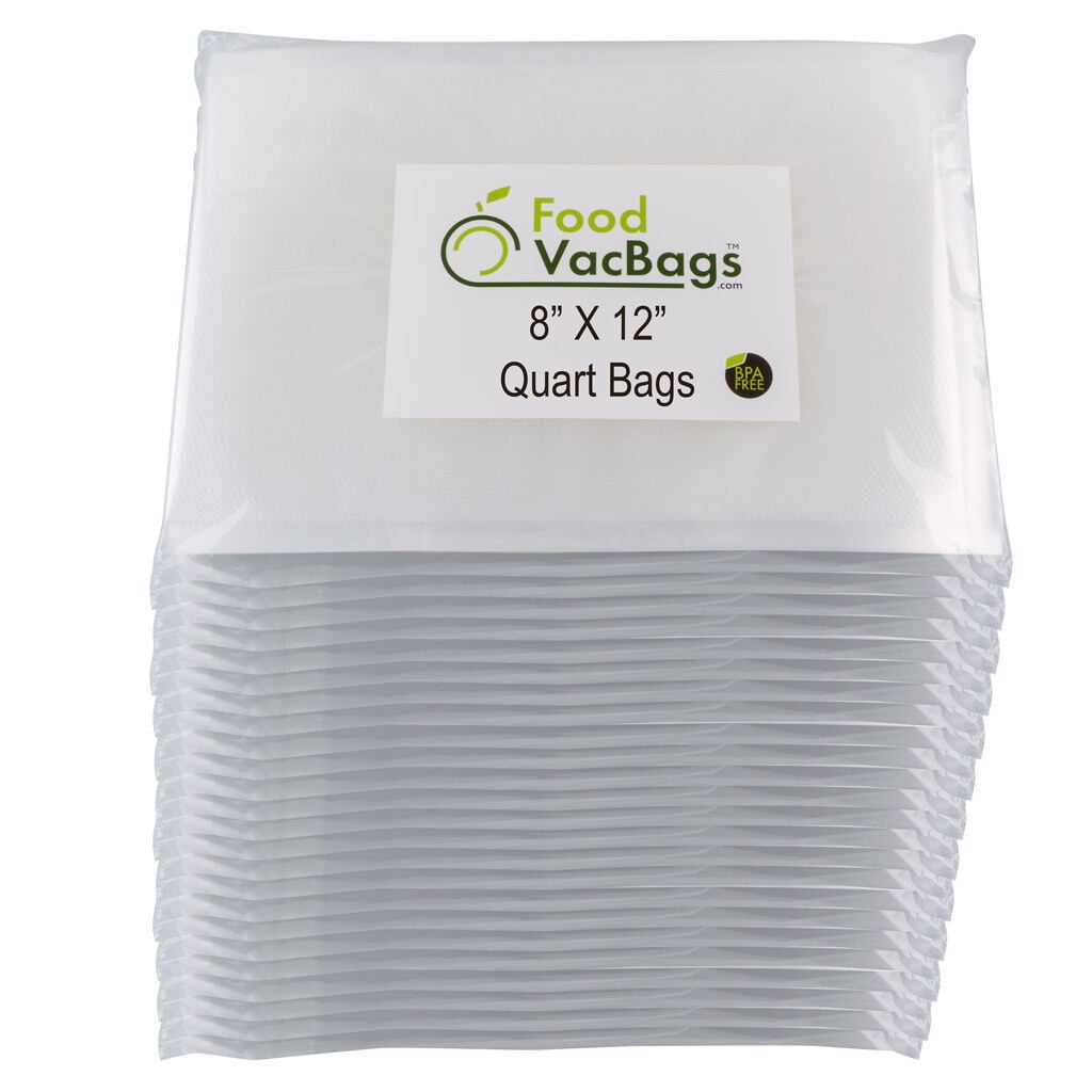400 Pint 6X10" FoodVacBags Embossed Vacuum Sealer Bags Food Storage Seal a Meal 