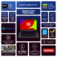 thumbnail image 2 of Lenovo Legion 5a 15.3" WQXGA Laptop, Ryzen 7 250, 1 6GB, 1TB, NVIDIA GeForce RTX 5060, 83Q70003US, 2 of 17