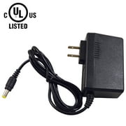 AC DC Power Supply Adapter AC 100-240 Volts 50/60Hz DC 12 Volts 2 Amp UL Listed