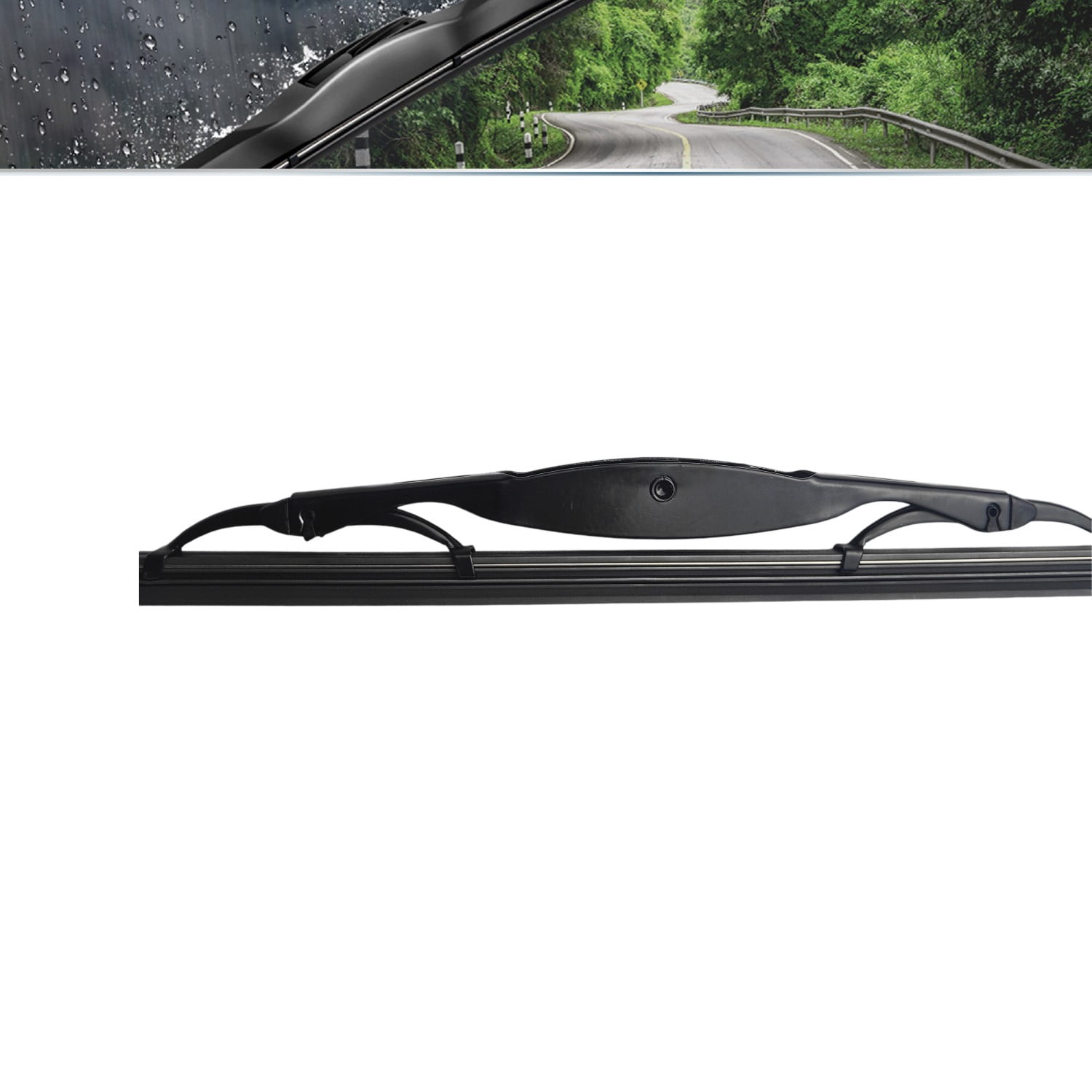 SOCOOL 3 wipers Fit For Honda CR-V 2002-2006, Front Rear Windshield Wiper Blades Replacement 20+19+S10 (Set of 3),Y03W6R10W