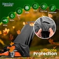 thumbnail image 5 of NEH Lawn Mower Cover, Marine Grade 600D, Push Mower Cover, Outdoor Storage Lawn Mower Cover Waterproof Heavy Duty, UV Protection Universal Push Lawn Mower Covers for Outside, 5 of 9