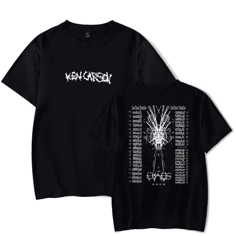 Ken Carson Merch T-Shirt A Great Chaos AGC T Shirt Live Chaos