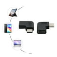 thumbnail image 2 of Type C Male to Female Converter Adapter 90 Degree L Shape USB 3.1 2Pcs, 2 of 8