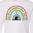 thumbnail image 4 of Inktastic A Lot Can Happen in Three Days Easter Rainbow Long Sleeve Youth T-Shirt, 4 of 5