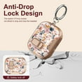 thumbnail image 5 of ELEHOLD Full Body Case for Airpods Pro 2nd Gen (2022), Shockproof Protective Case with Keychain, 90° Hidden Stand, Safety Lock,E, 5 of 6