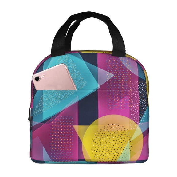 Graffiti Lunch Box Insulated Lunch Bag Portable Lunch Box Reusable Totes For Women Men