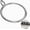 Silver, variant on 50 Pcs Metal Curtain Rings with Eyelets, 1.25 inch Inner Diameter Drapery Rings Apply for Curtain Rods, Black(Fits Up to 1-Inch Rod)