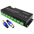 thumbnail image 2 of AMKI DMX 512 LED Decoder Controller for RGB Tape Strip Light Dimmer Driver (24 Channel), 2 of 4