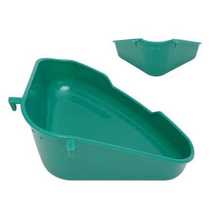 Corner Litter Pan For Ferrets, Rabbits, Rats, Guinea Pigs And Other Small Animals, Proof Potty Trainer Corner Litter Bedding Box For Baby , Chinchillas