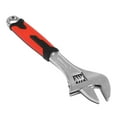 thumbnail image 2 of Adjustable Wrench Spanner - 12 Inch, Vanadium Steel Automotive Repair Tool w/ Four-Sided Jaws and Rubber Grip, 2 of 7