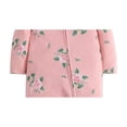 thumbnail image 4 of Emy Dola 0-12M Baby Girl's Zipper One-Piece Footies 100% Cotton Newborn Bodysuit Infant Long Sleeve Fall Spring Coming Home Jumpsuit, 4 of 7