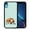 English Bulldog Dog Lying Down Looking Up, variant on WIRESTER Shockproof Soft Rubber Cover Case for Apple iPhone XR 6.1", French Bulldog Butt Looking Back On Light Blue Background