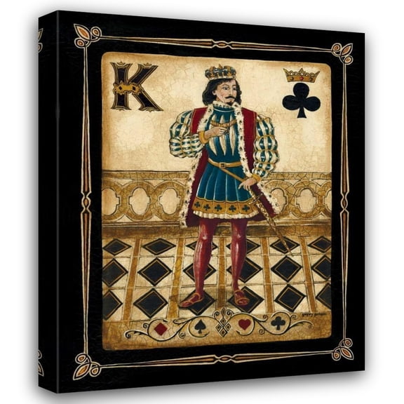 Gregory Gorham 20x24 Gallery Wrapped Canvas Wall Art Titled - Harlequin King