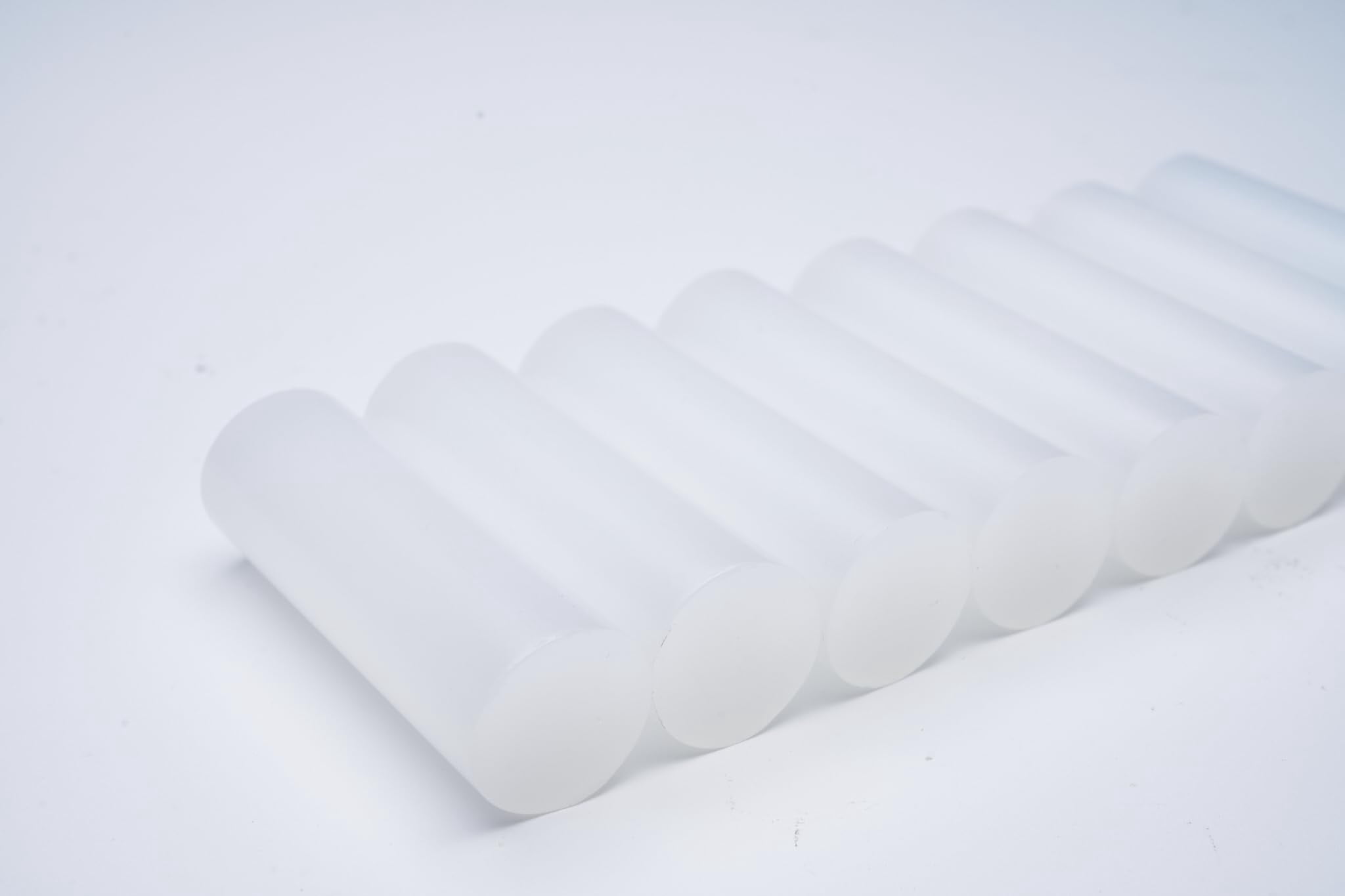 ASA 1" x 3" Long. Clear Hot Melt Glue Sticks. All Purpose. High Temp. Good for Plastic, Metal, Wood, Fabric, Ceramic, Craft, Carton, and Fabric, 25 lbs (Approx. 283 Sticks)