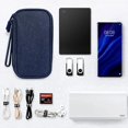 thumbnail image 5 of Organizador de cables de viaje, fundas para accesorios electrónicos, bolsa de almacenamiento todo en uno, bolsa de transporte de accesorios impermeable para cable de datos USB, cable para, 5 of 5