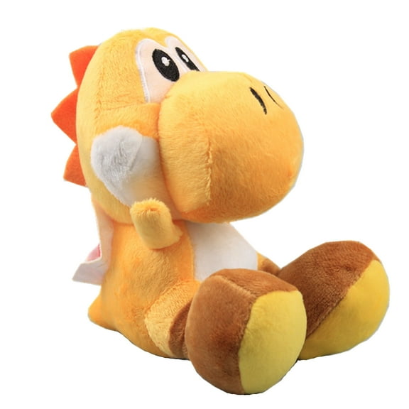 uiuoutoy Yellow Yoshi Plush Toy Stuffed Animal Doll 6"