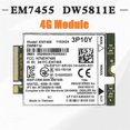 thumbnail image 2 of EM7455 DW5811E 4G Module+Antenna 3P10Y CAT6 for E7270 E7470 E7370 E5570 E5470 Wireless FDD/TDD Gobi6000, 2 of 5