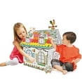 thumbnail image 5 of Teissuly Clearance DIY Christmas Playhouse Easily Foldable For Storage Kids Coloring House Fortress Family Activities Coloring Your Own Crafts 6ML Best Gift, 5 of 9