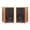 Teak, variant on Electrohome Berkeley 2.0 Stereo Powered Bookshelf Speakers with Built-in Amplifier and 3" Drivers for Turntable, TV, PC and Wireless Music Streaming featuring Bluetooth 5, RCA and Aux (EB20B)