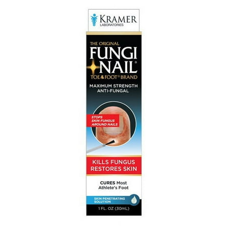 Fungi Nail Anti-Fungal Original Solution To Stop Fungus - 1 Oz, 2 Pack