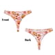 thumbnail image 3 of Fotbe Funny Food Tanga Sin Costuras para Mujer con Estampado – Panties Invisibles, Transpirables y Cómodos para Uso Diario-Small, 3 of 6