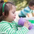 thumbnail image 3 of Re-Play Sippy Cups for Toddlers - 10 oz. Straw Cups for Kids with Silicone Locking Straws - Dishwasher & Microwave Safe - Made in the USA - Set of 4- Pixel Blush, 3 of 11