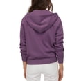 thumbnail image 2 of Ma Croix Womens Premium French Terry Zip Up Wrinkle Resistant Hoodie, 2 of 6