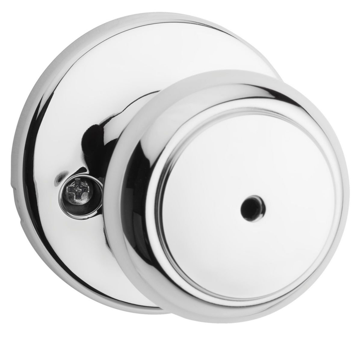 300CV 26 6AL RCS Cove Bed/Bath Knob, Polished Chrome, For use on