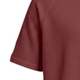 thumbnail image 6 of S-4X Plus Size T Shirts for Men Big & Tall Waffleknit Short Sleeve Tees Tops Mens Casual Solid Color Pullover V Neck Athletic Workout Tshirts Shirt, 6 of 6