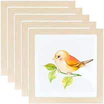 ArtToFrames 12" x 14" Natural Oak Picture Frame, 12x14 inch Brown MDF Poster Frame (WOM-4299), 5 Pack