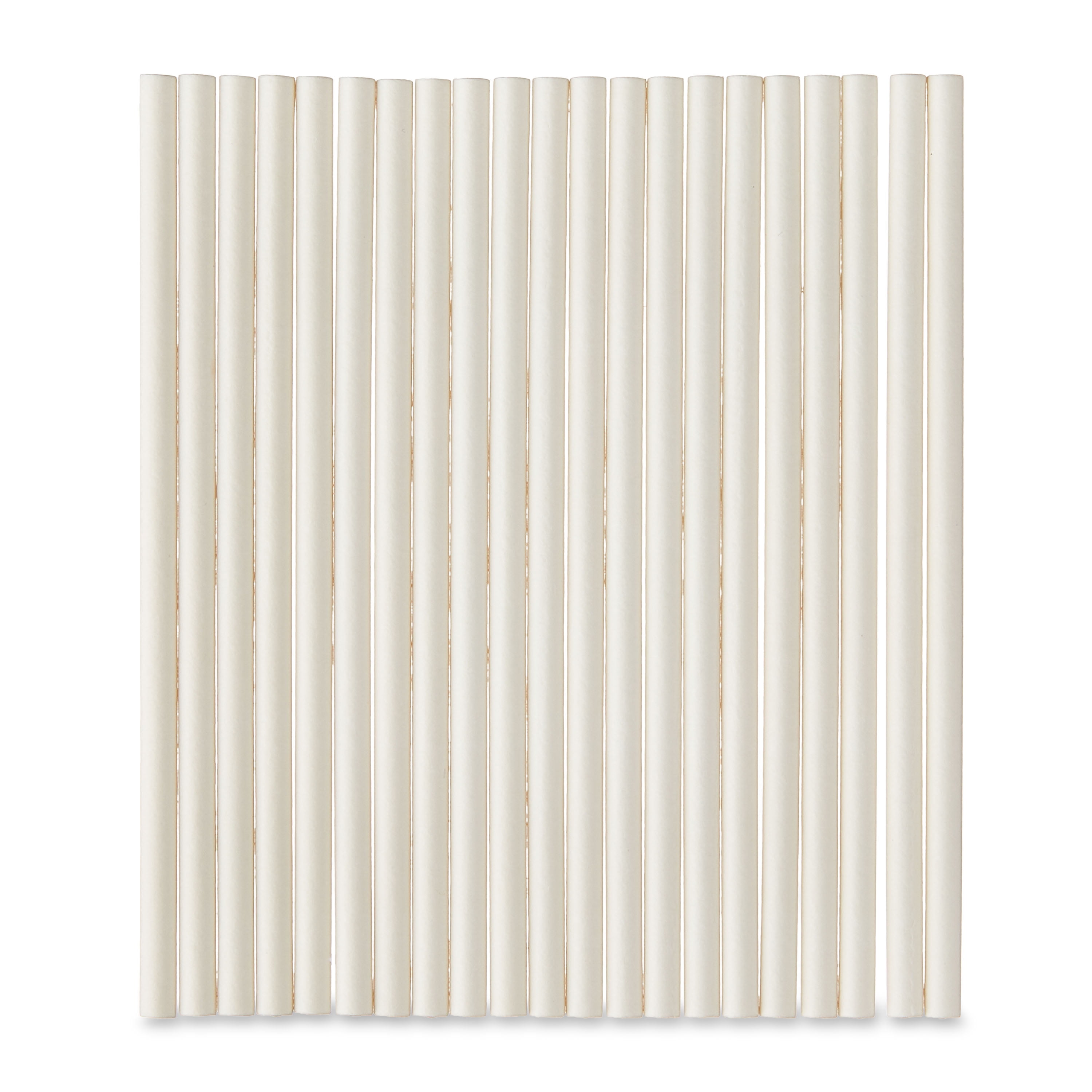 50 Count, 4 IN, White, Paper Treat Sticks, by Way To Celebrate