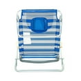 thumbnail image 5 of Open Box Ostrich South Beach Sand Chair, Outdoor Camping Pool Recliner, Stripe, 5 of 9