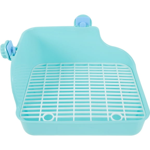 Arborister Small Corner Bunny Litter Box for Guinea, Ferret, Chinchilla