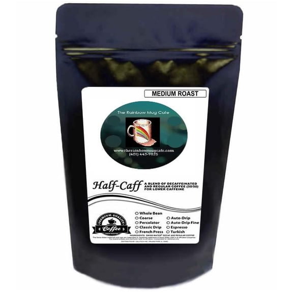 Swiss Water Half Caff Blend, 12 Oz