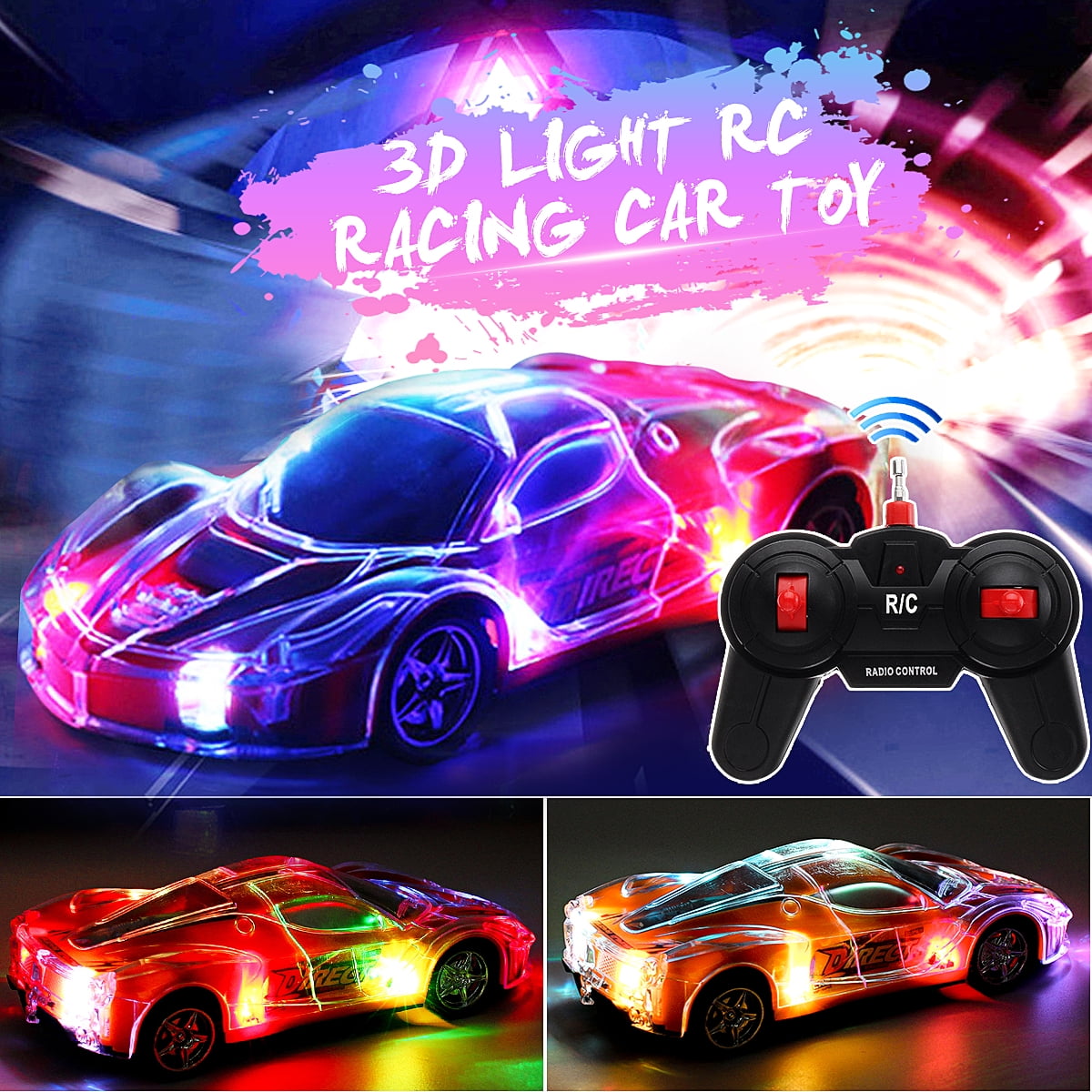 remote control light car