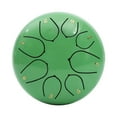 thumbnail image 2 of Outdoor Rain Drum - 11.4cm Steel Tongue Drum with 8 Tones, Drumsticks, and Music Book - Ideal Handpan for Garden Meditation and Relaxation - Mini Healing Percussion Instrument, 2 of 6