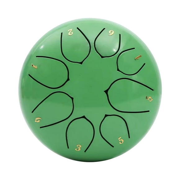 IBaodan Massive Markdowns Musical Toys Outdoor Rain Drum Play Steel Tongue Drum 114cm 8 Tones Essential Drum With Drum sticks And Music Book Handpan Gift for Kids Multi-color Carbon Steel