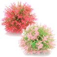 thumbnail image 1 of Decoraciones de plástico para peceras, nuevo paisajismo para peceras, bolas de flores artificiales y pajares., 1 of 5