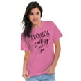 thumbnail image 3 of Florida is Calling and I Must Go Women's Graphic T Shirt Tees Brisco Brands S, 3 of 6